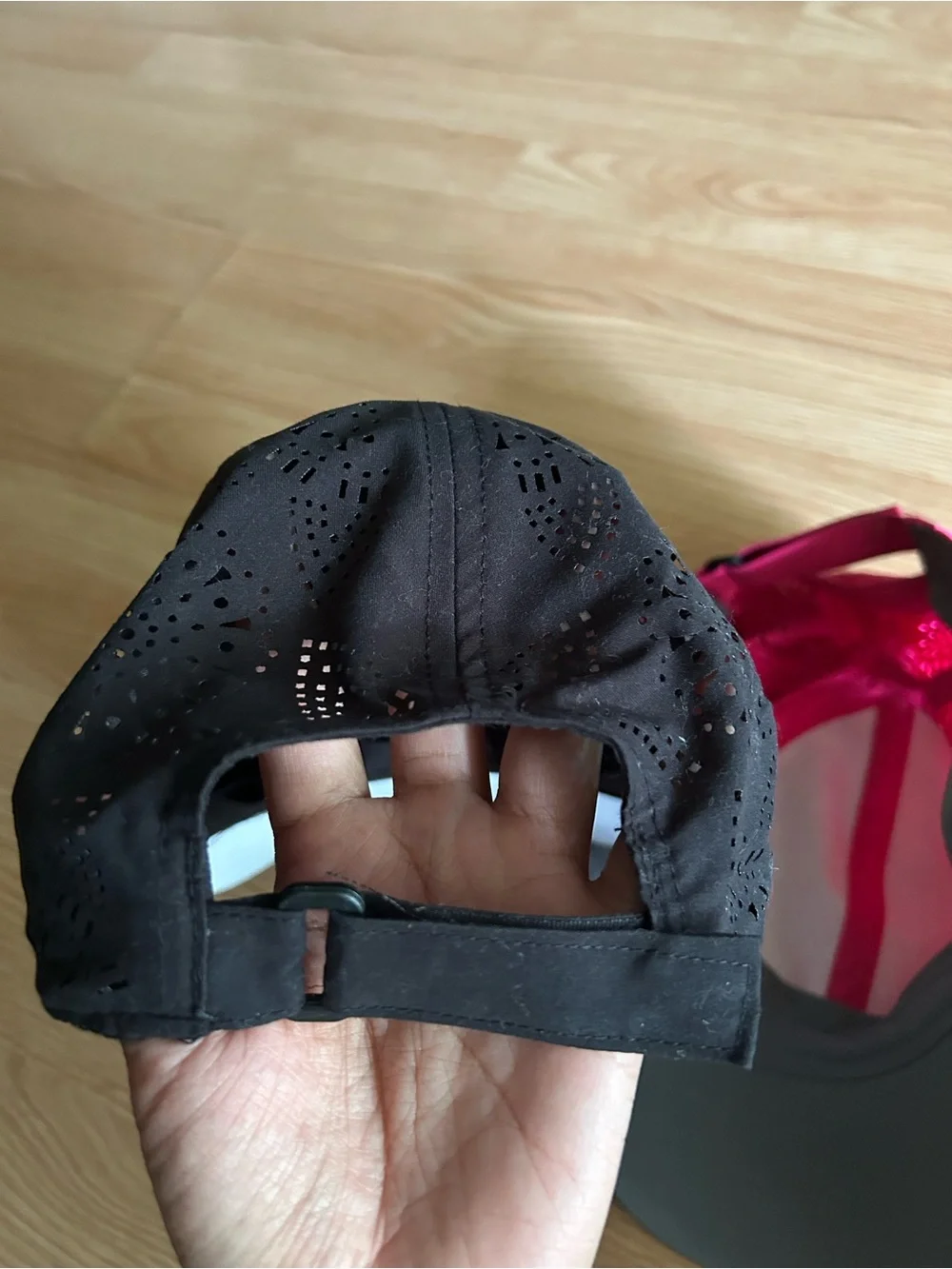 Avia Activewear Black and Pink Hats OS Bundle